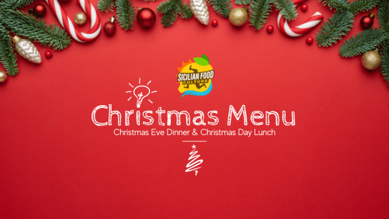 Sicilian Christmas Menu Ideas