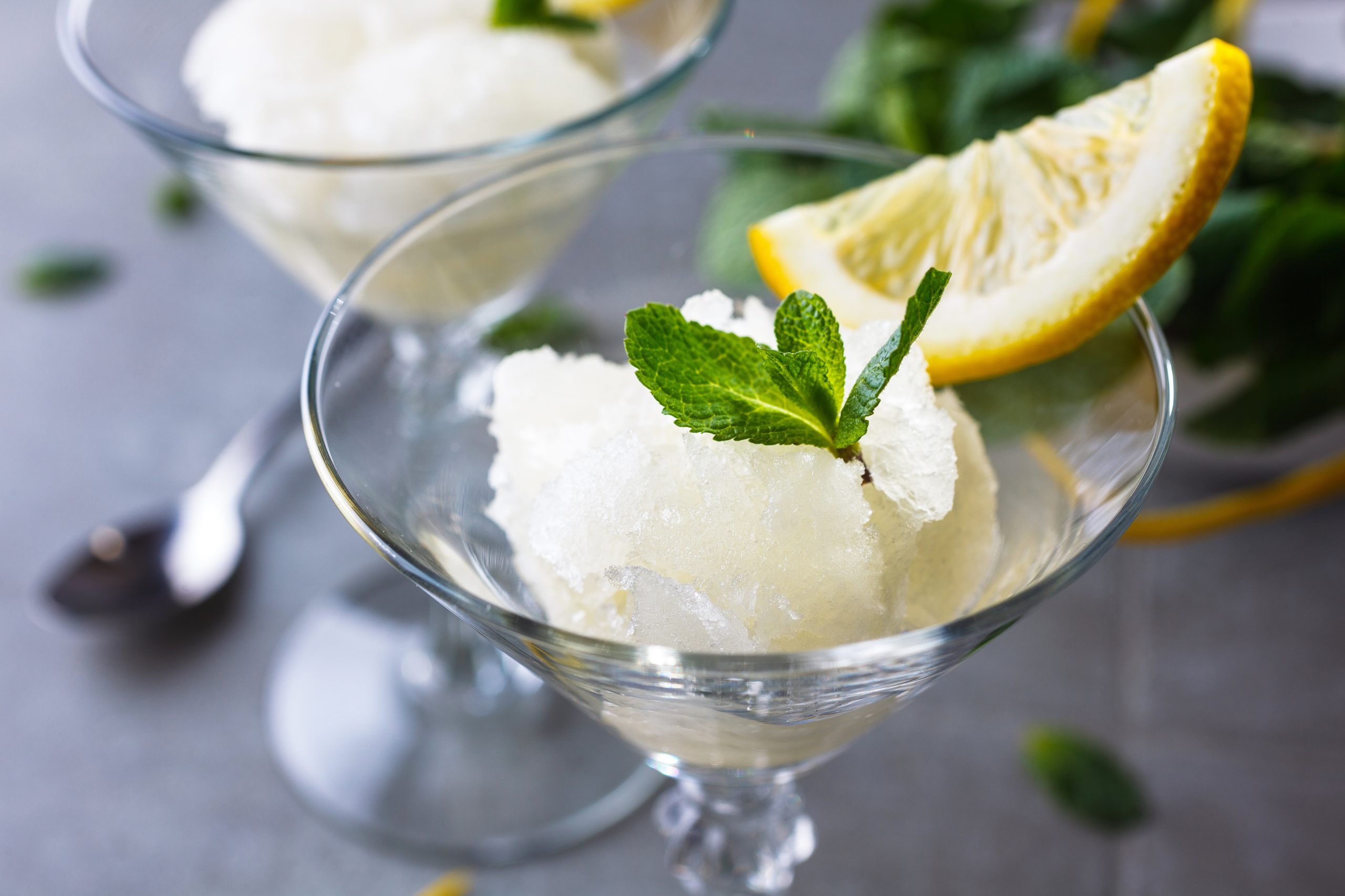 Sicilian Lemon Granita - Sicilian Food Culture