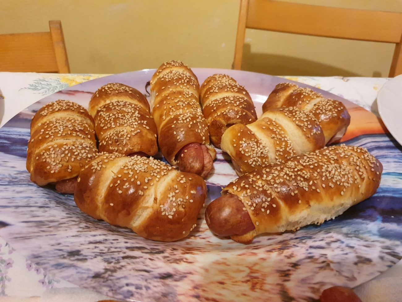 Rolló con Wurstel – Sicilian Hot Dog rolls