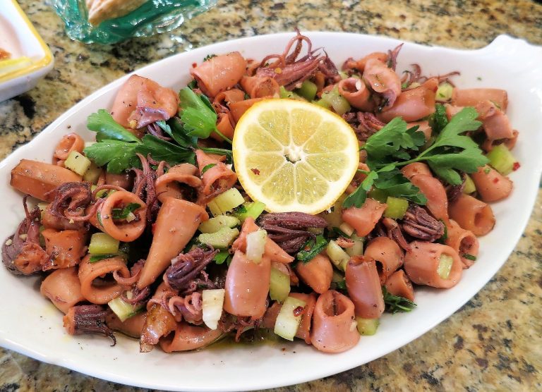 Marinated Calamari
