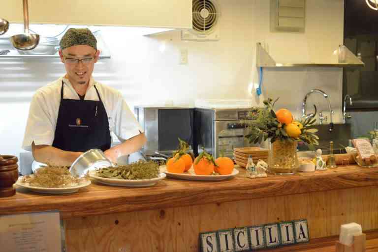 Sicilian Cuisine in Tokyo