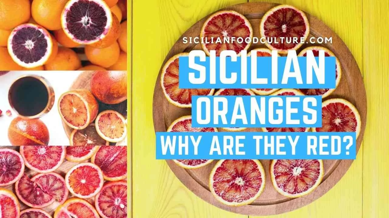 Why are Sicilian oranges red