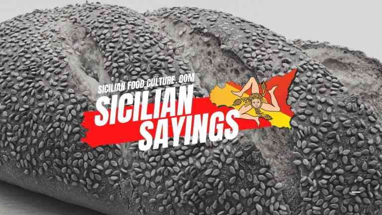 Sicilian sayings