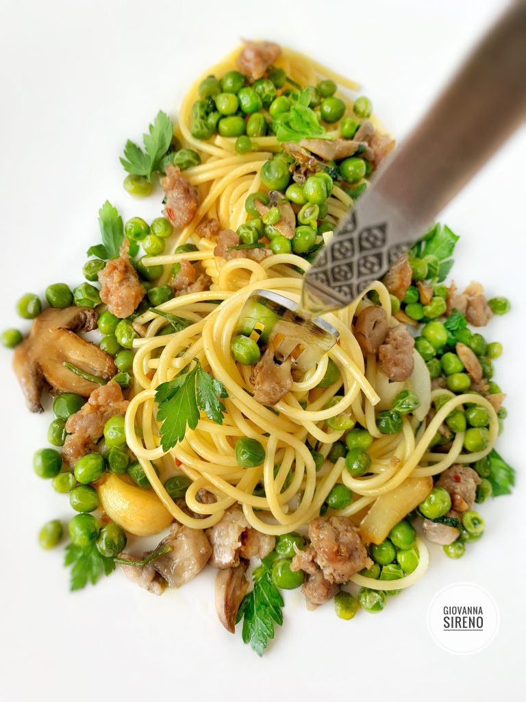 Sicilian Pasta alla Boscaiola